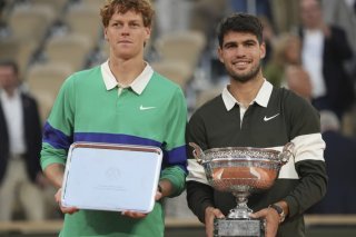 Jannik Sinner et Carlos Alcaraz: un duel d'anthologie dimanche à Paris KEYSTONE/AP/Thibault Camus